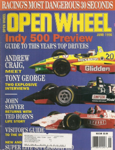 OPEN WHEEL 1996 JUNE - ANDREW CRAIG, TONY GEORGE, TED HORN, ROGER HOLDEMAN